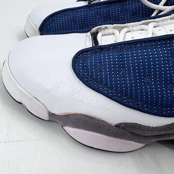 Nike Air Jordan Flint 13 Retro French Blue/Flint Grey Sneakers - Picture 7 of 13